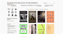 Desktop Screenshot of bookseller-center.knopfdoubleday.com